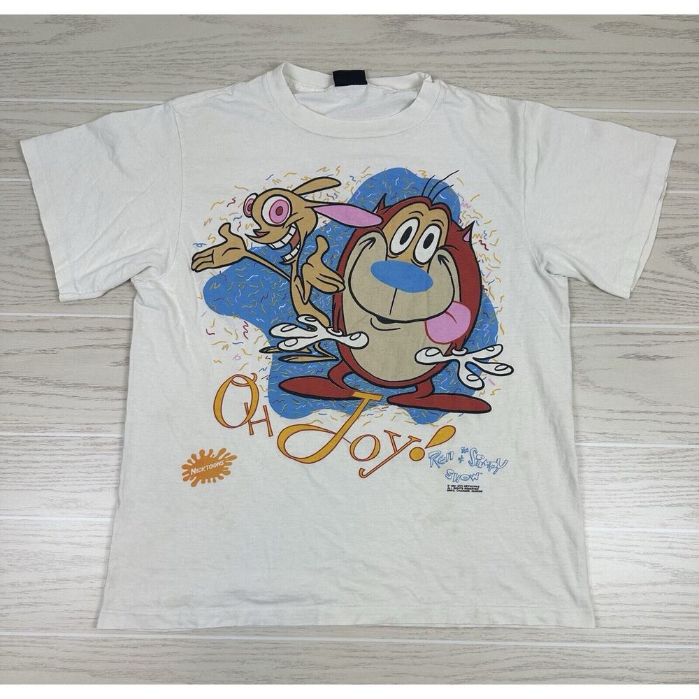 Vintage 1991 The Ren and Stimpy Show Promo Shirt